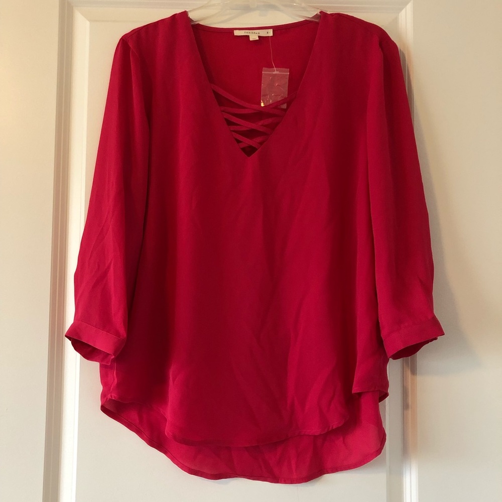Hot Pink Boutique Top